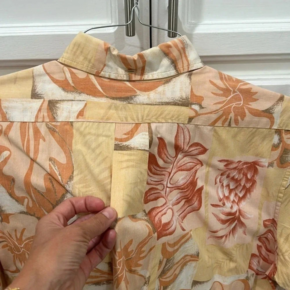 reyn spooner short sleeve men’s popover shirt - Picture 5 of 6